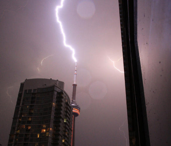 New Video CN Tower Triggers Lightning Show WXGuard Aero