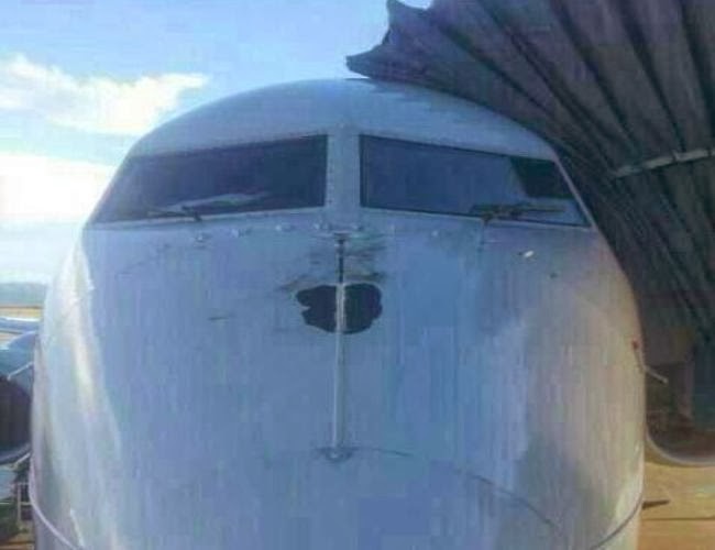 Alcanzado Boeing 737-700 Radome Strike
